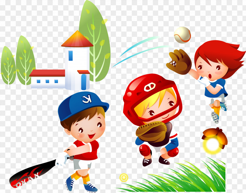 Kids Toys Sportart Baseball Child PNG