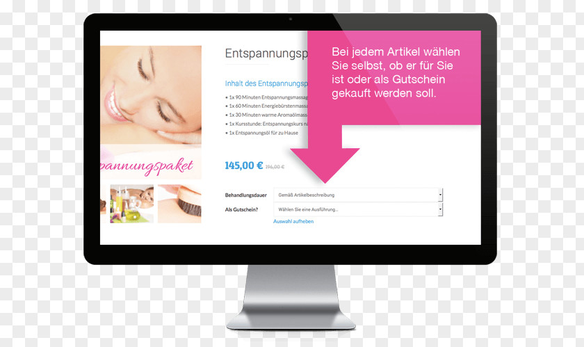 Massage Health Website Development Responsive Web Design Graphic PNG