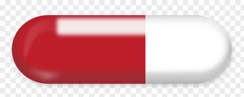 Pill Red Rectangle Font PNG