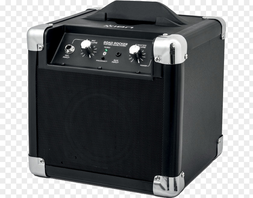 Haut Parleur ION Audio Road Rocker Loudspeaker Battery Charger Wireless Speaker PNG