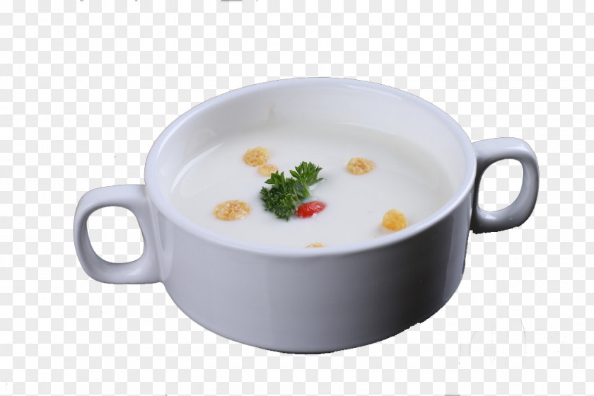 Homemade Yogurt Soup Euclidean Vector PNG