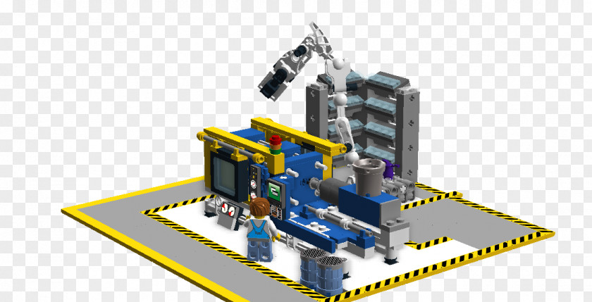 Injection Moulding Technology Engineering LEGO Machine PNG