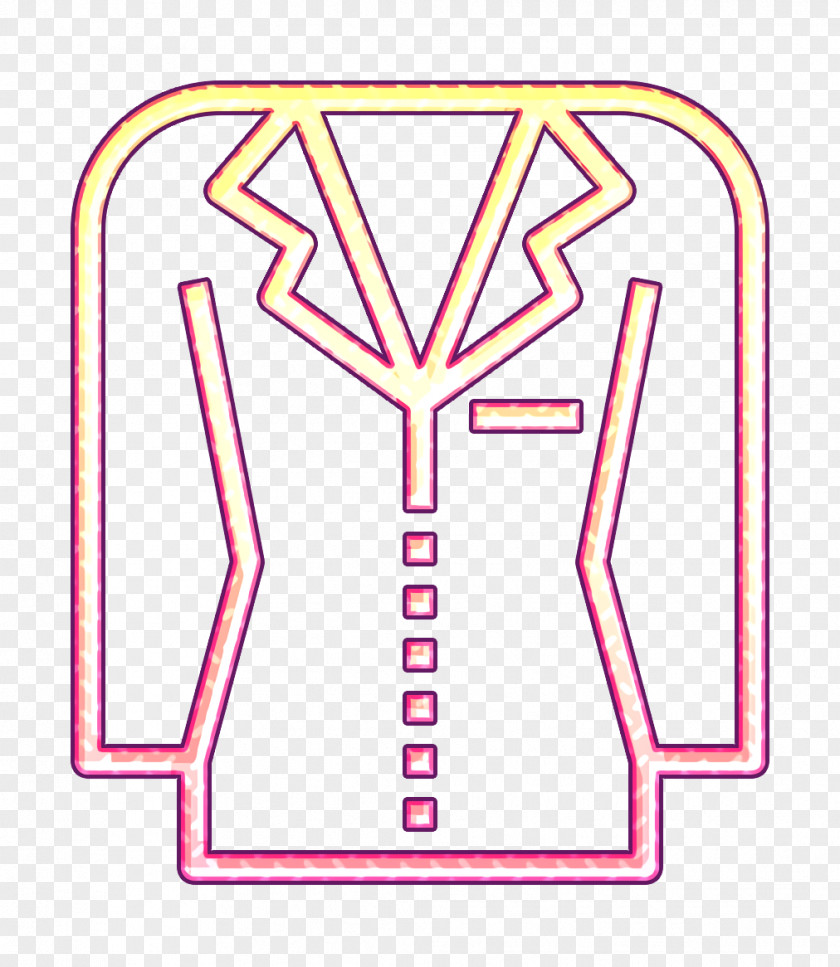 Jacket Icon Clothes Woman PNG
