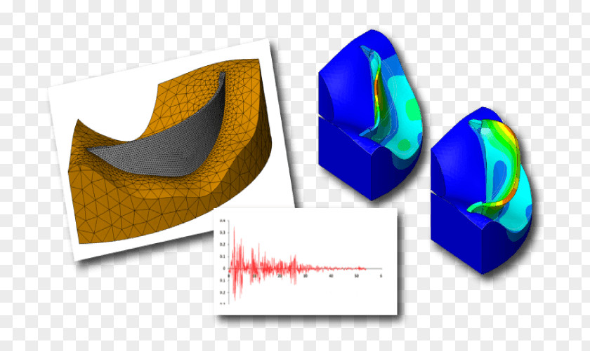 Linear And Nonlinear Waves DIANA FEA Arch Dam Concrete Structure PNG