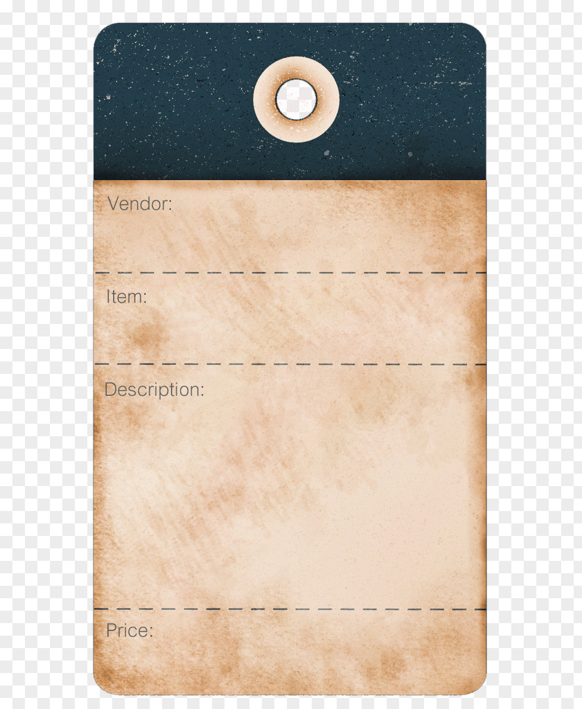 Tags Label Paper Antique Price PNG