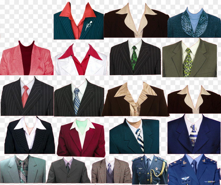 Various Clothing Passport Suit Icon PNG