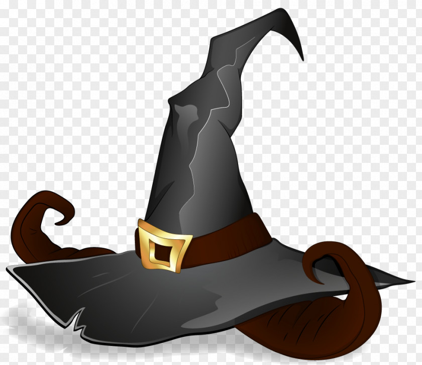 Witch Hat And Shoes Picture Icon PNG