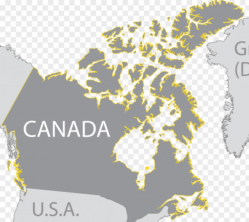 Canada GPS Navigation Systems World Map PNG