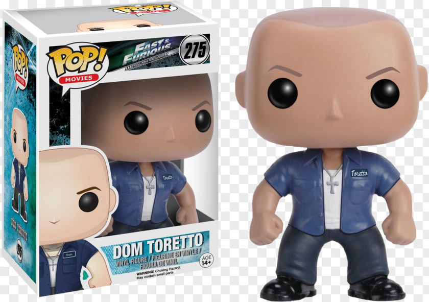 Dominic Toretto Brian O'Conner Luke Hobbs Funko The Fast And Furious PNG