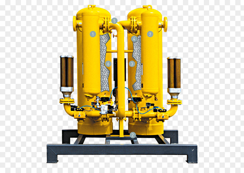 Dryer Air Kaeser Compressors Desiccant Rotary-screw Compressor PNG