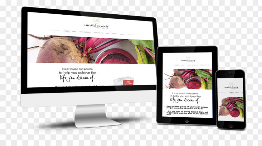 Fragrance Elements Web Development Design WordPress PNG