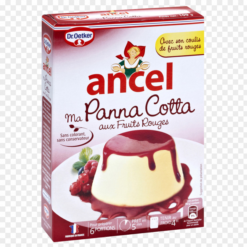 Panna Cotta Cream Crème Caramel Milk Dr. Oetker PNG