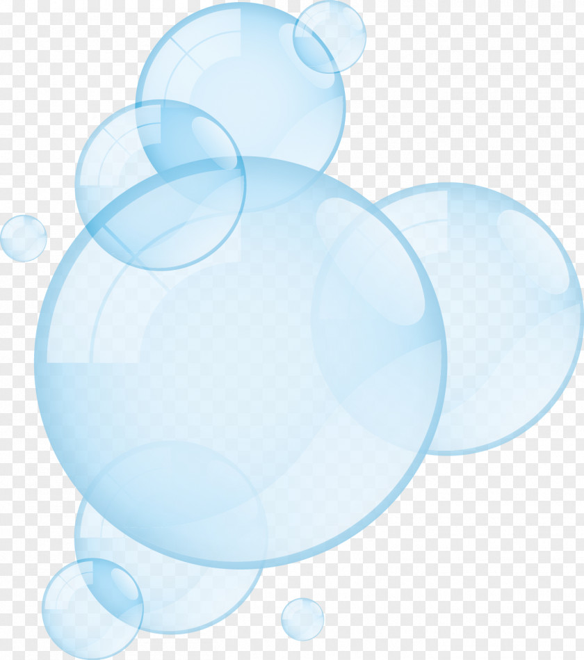 Size Combination Of Bubbles Bubble Reflection Icon PNG
