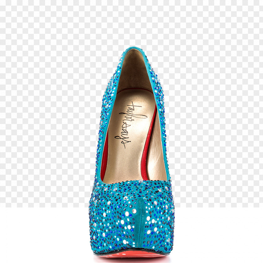 Ashoora Second Day Shoe Turquoise Pump PNG