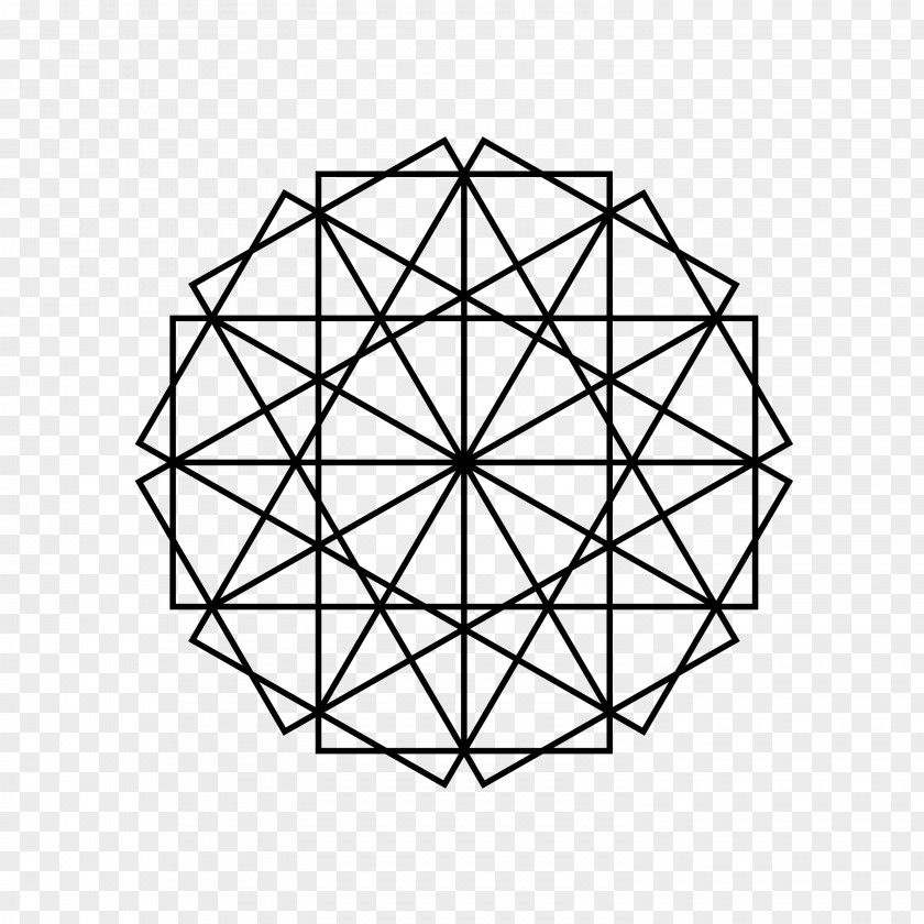 Design Sacred Geometry Pattern PNG