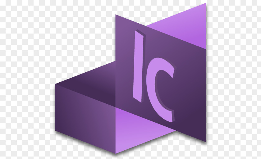 InCopy 2 Angle Purple Brand PNG