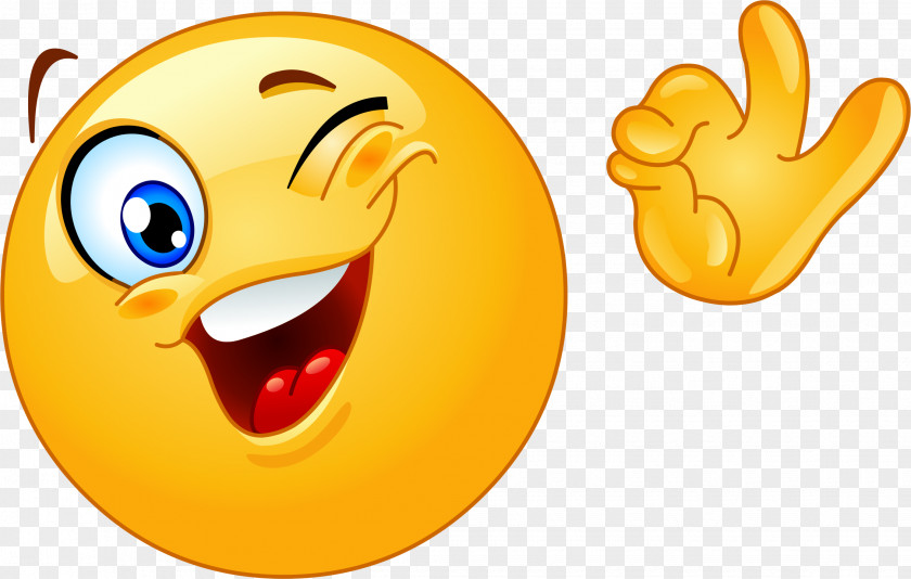 Smiley Emoticon Vector Graphics Emoji Wink PNG