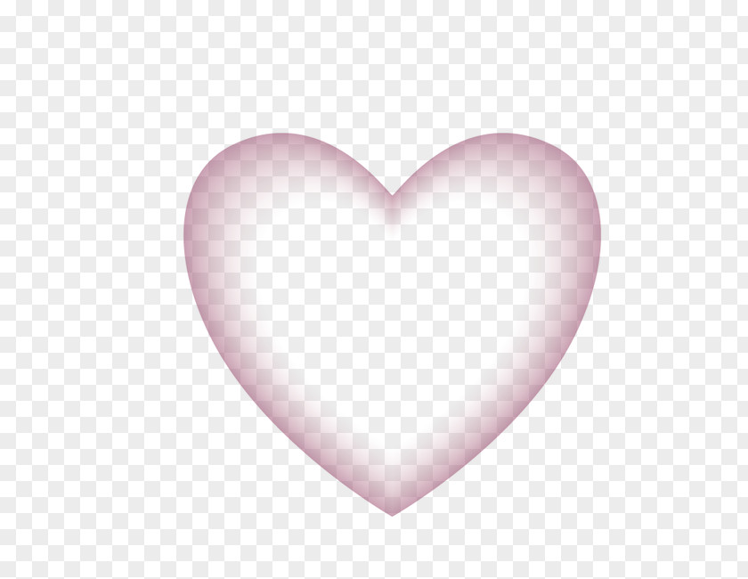Vector Translucent Heart PNG