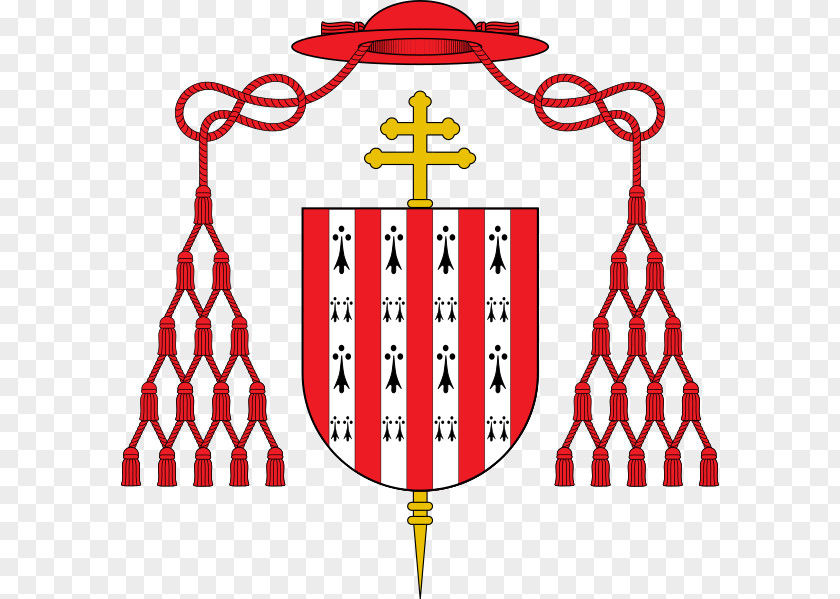 Escudo Garcia Roman Catholic Archdiocese Of Toledo Cardinal Escutcheon Coat Arms Ecclesiastical Heraldry PNG