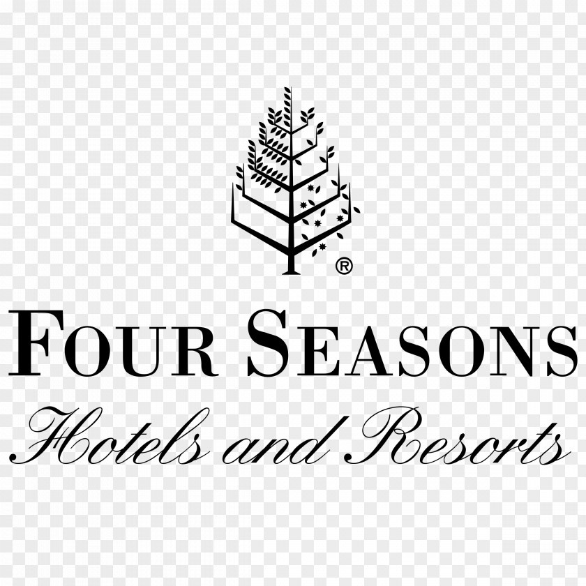 Fourseasonsblackandwhite Four Seasons Hotels And Resorts Marriott International Luxury Hotel PNG