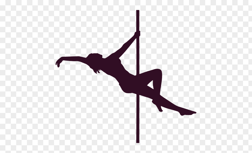 Silhouette Pole Dance Performing Arts Dancer PNG