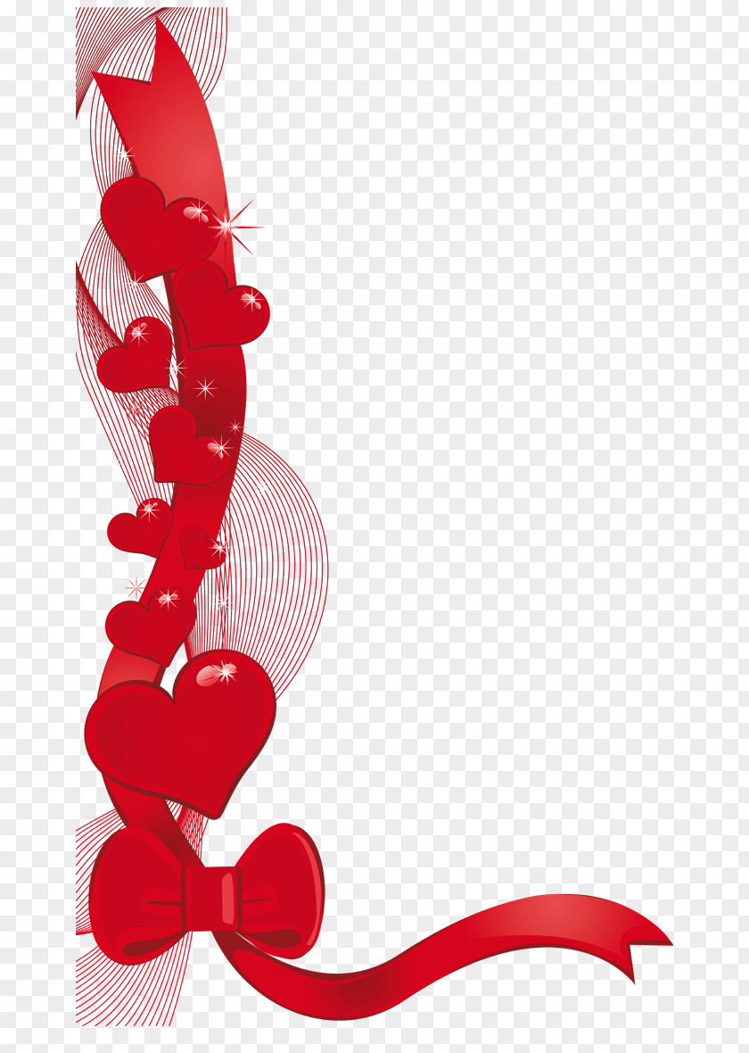 Valentine Valentine's Day Heart Gift Clip Art PNG