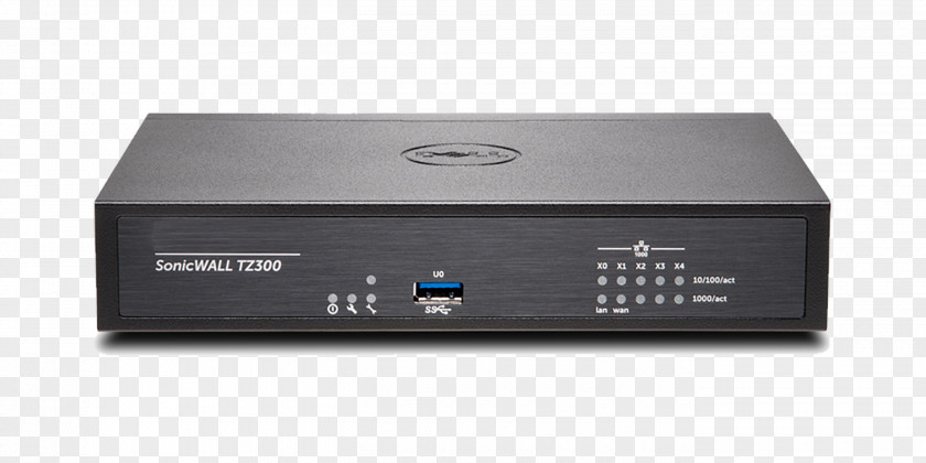 Atenção Dell SonicWALL TZ300 Security Appliance Firewall PNG