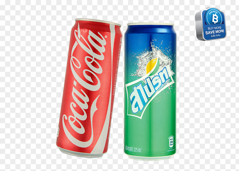 Coke Cans Fizzy Drinks Coca-Cola Sprite Fanta PNG