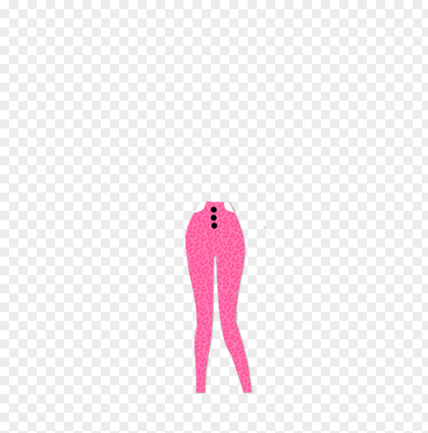 Dream Doll Leggings Pink M RTV Font PNG