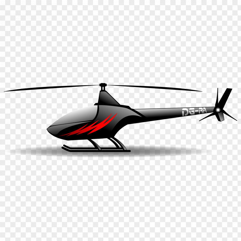Helicopter Flight Aircraft Airplane Clip Art PNG