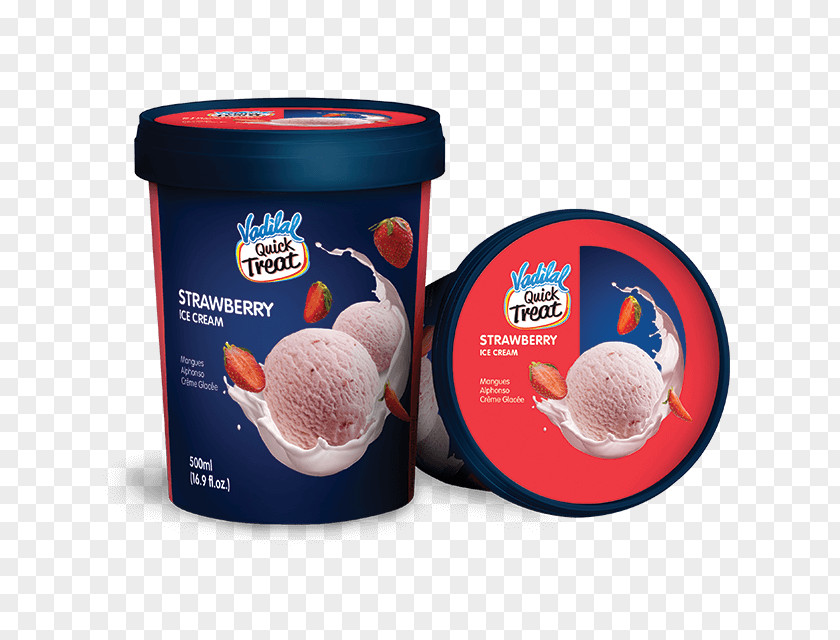 Real Strawberries Ice Cream Kulfi Vadilal Happinezz PNG