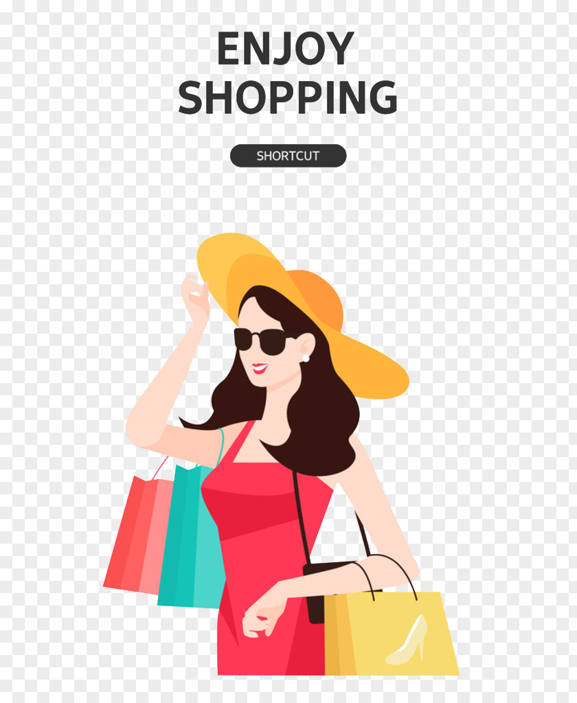 Shopping Woman PNG