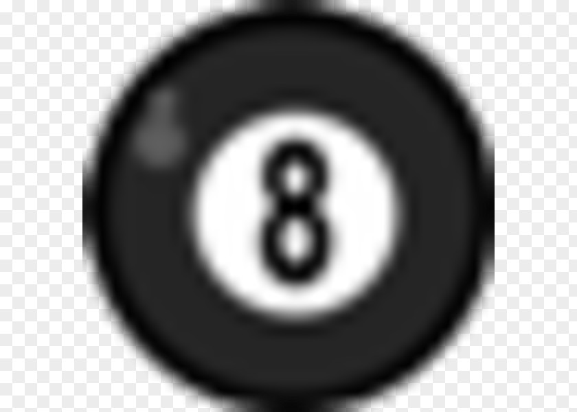 Snooker Eight-ball Symbol Pool Circle Font PNG