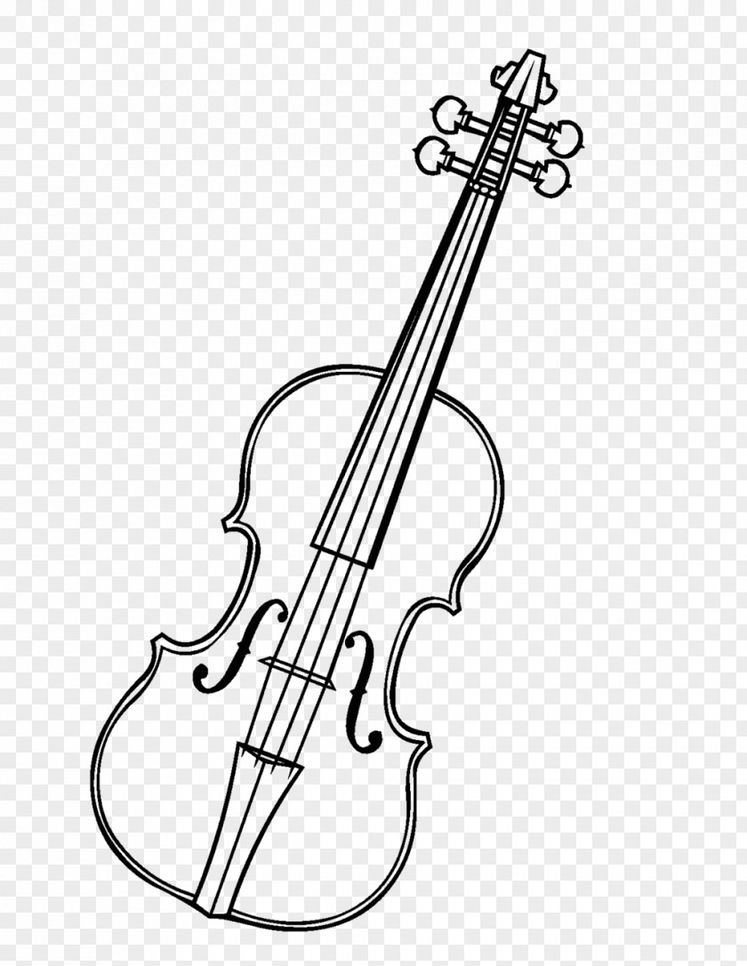 Violin Coloring Book Cello Fiddle Musical Instruments PNG