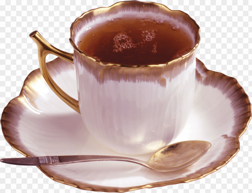 Black Tea Teacup Coffee Clip Art PNG