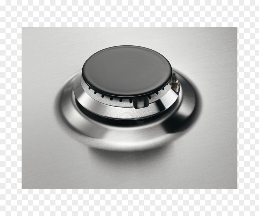 Gaz Cooker Gas AEG Stainless Steel Hob PNG