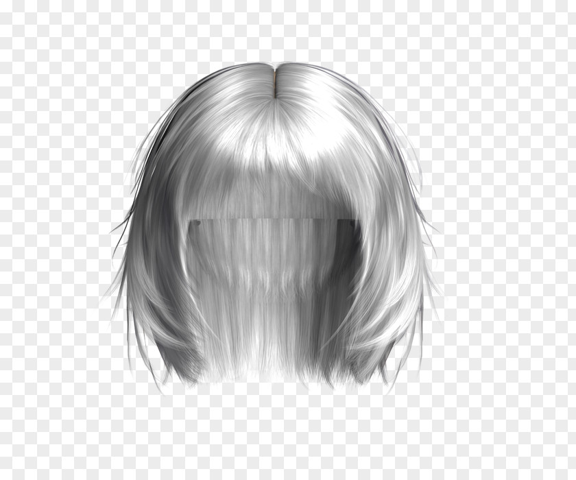 Lucas Wig Hair Coloring PNG