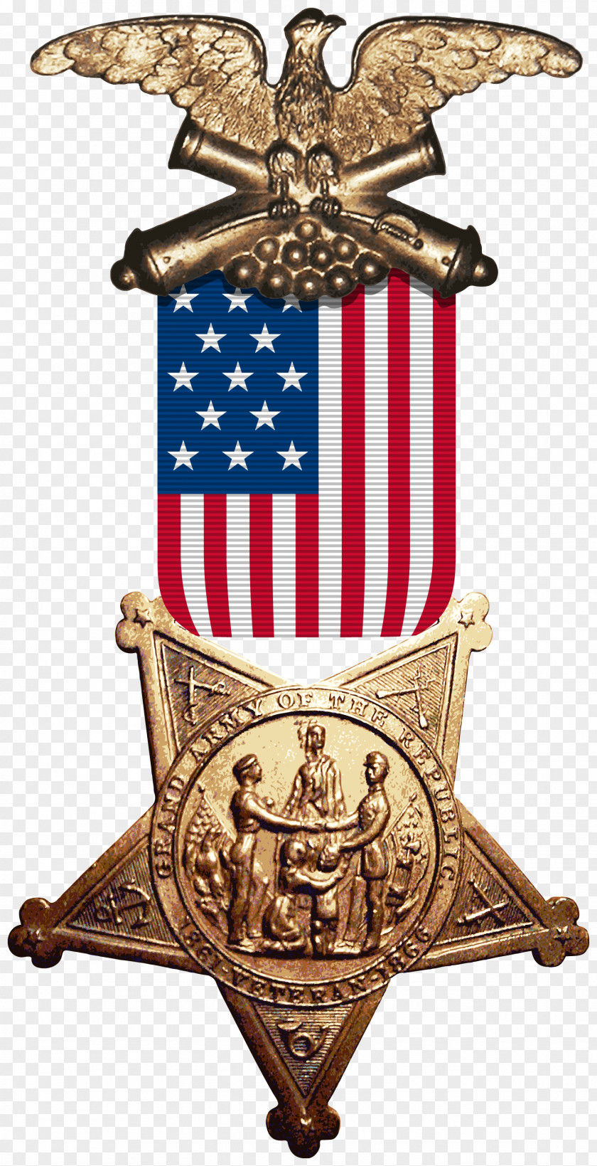 Medal United States Revenue Cutter Service American Civil War Grand Army Of The Republic PNG