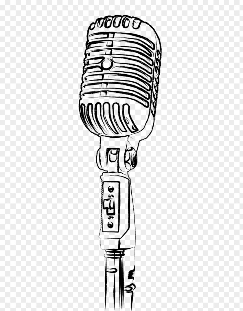 Microphone Drawing Photography PNG
