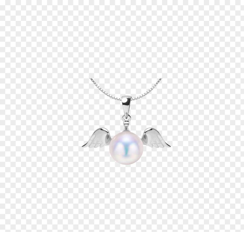 Pearl Necklace Pendant Silver Body Piercing Jewellery Pattern PNG