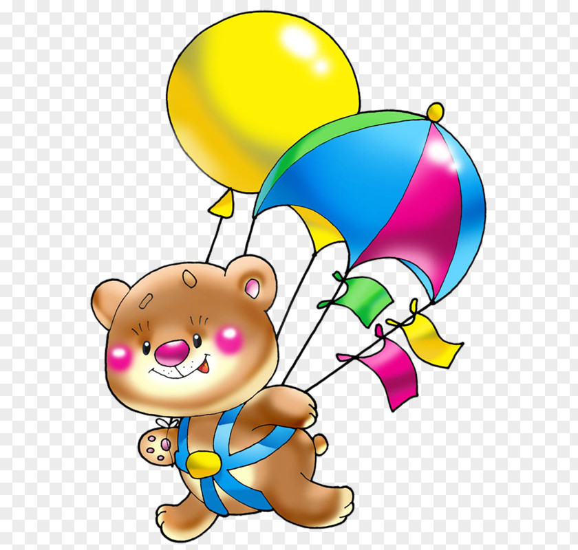 Take Bear Balloon The Clip Art PNG