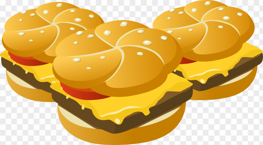 Broccoli Fast Food Hamburger Cheeseburger Clip Art PNG