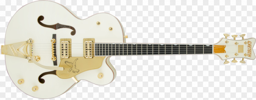 Guitar Gretsch White Falcon 6128 G6136T Electromatic PNG