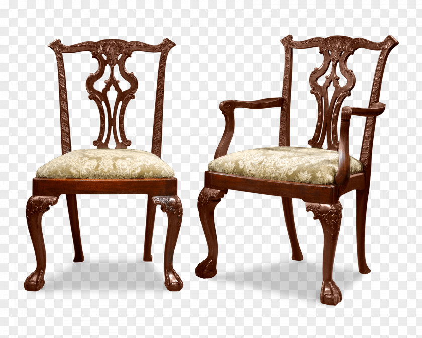 Antique Furniture Table Chair Dining Room Matbord PNG