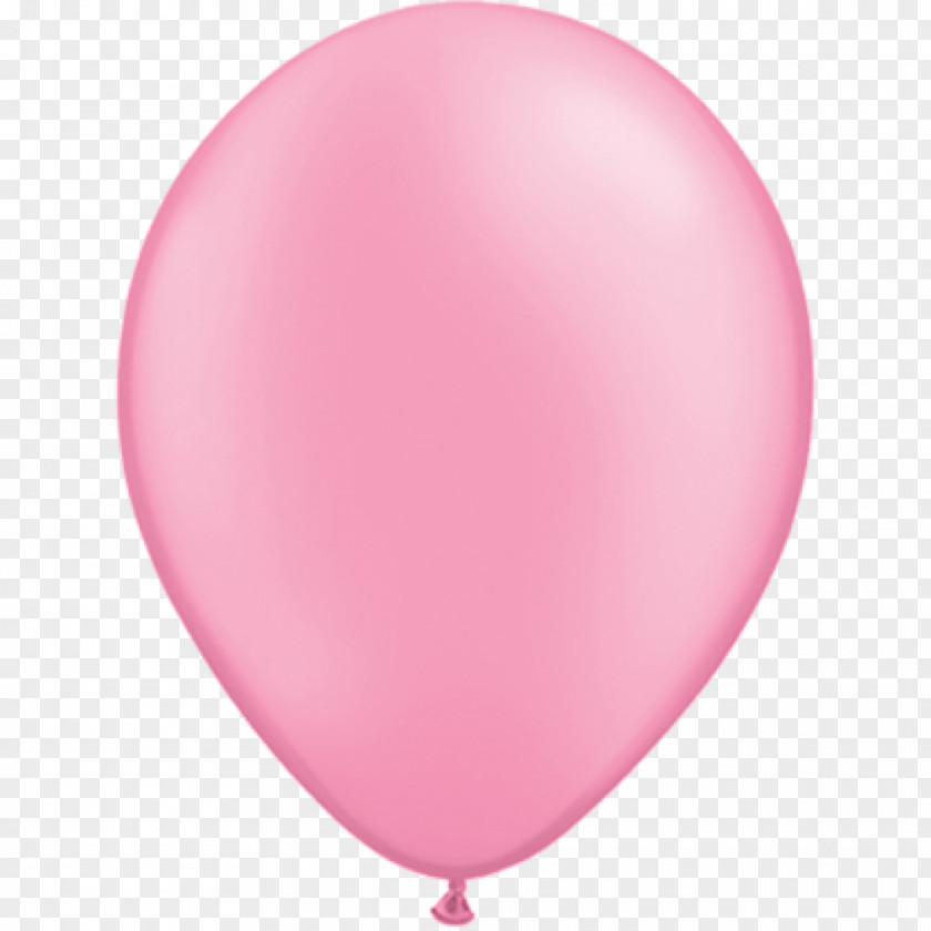 Balloon Toy Pink Color Birthday PNG