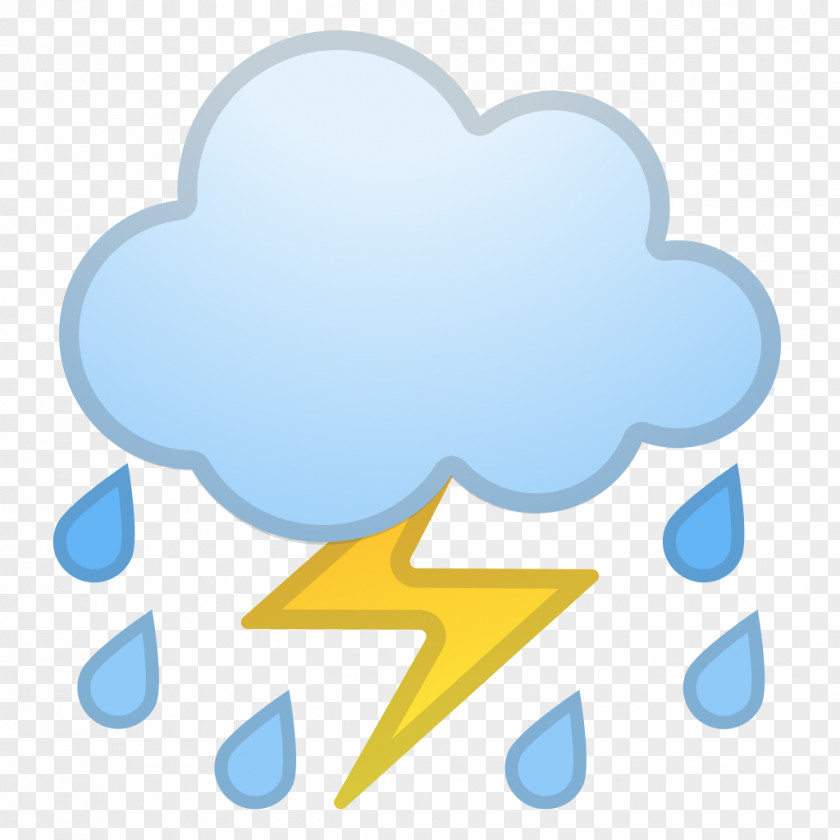 Emoji Emojipedia Cloud Lightning Thunder PNG