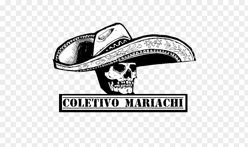 Guitar Mariachi Day Of The Dead Calavera Art Drawing PNG