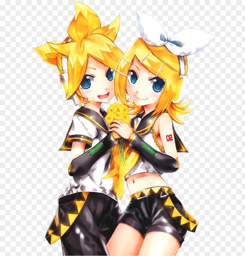 Hatsune Miku Edition Kagamine Rin/Len VocaloidTwins Graphics: Character Collection CV01 PNG