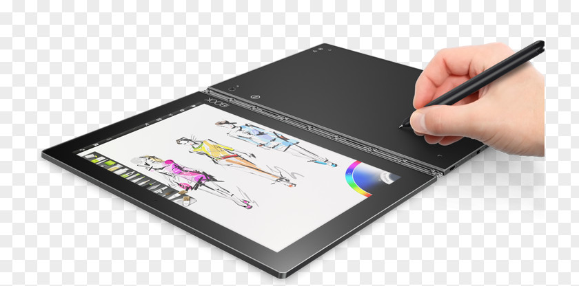 Laptop Lenovo Yoga Book Digital Drawing Chinese Version Tablet PC Android 6.0 2-in-1 PNG