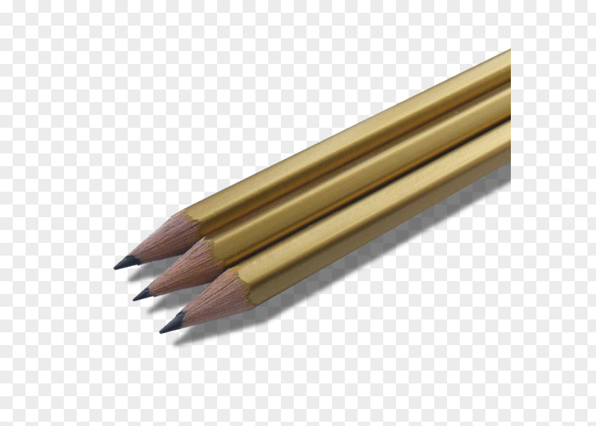 Pencil Paper Ballpoint Pen Gold Caran D'Ache PNG